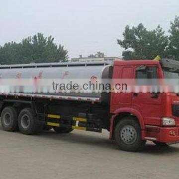 howo truck 6*4 fuel delivery truck