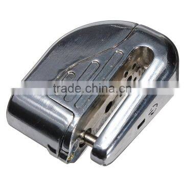 Chorme 6mm Security Motorcycle Motorbike Sturdy Wheel Disc Brake Lock Safety Alarm / Key photo-3