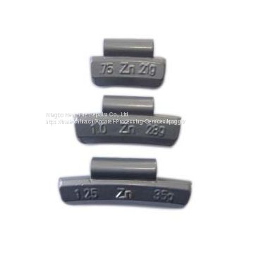 Zinc Clip-on Balance Weight for Aluminum Wheel (Ounce unit)