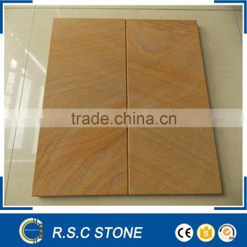 yellow sandstone tile and sandstone slab for projects