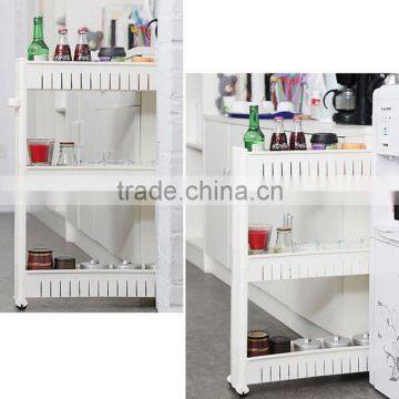 New Design Plastic Save Space Storage Trolley and Storage Organizer photo-5
