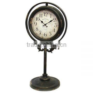 Hot Sale!!!Antique Metal Decorative Floor Standing Clock