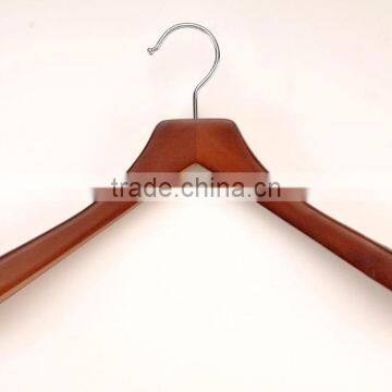 Hotsale High Quality Wholesale Colored Wooden Cloth Hanger photo-5