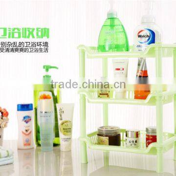 N230 High Quality Multifunctional Bathroom Plastic Triangle Storage Rack photo-2