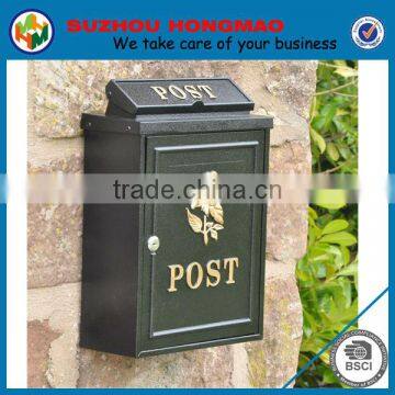 Cast Aluminum Post Box