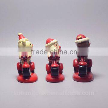 2016 American Christmas Home Crafts Decorations Resin Mini Figurine photo-3