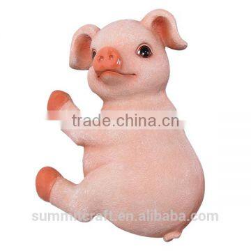 Resin Pig Shaped Funny Toilet Paper Holder Animal photo-5