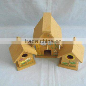 Beautiful Wooden Bird House /wooden Bird Cage/bird Nest photo-4