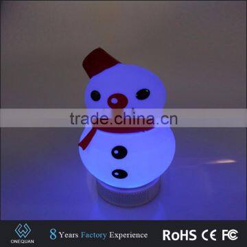 WQ-S6012 Silicone Bluetooth Speaker LED Light Rechargable Lamp Kids photo-5
