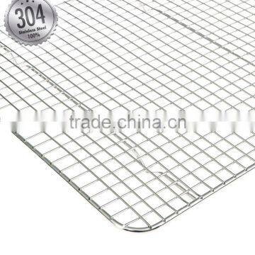 CoolingBake Wire Cooling Rack, Oven Safe - For Cooling or Baking - 100% Stainless Steel, 10" x 15" (Fits Jelly Roll Pan photo-3