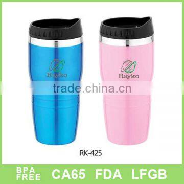 New coffee tumbler thermo mug with leak proof lids design