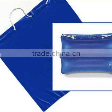 PVC inflatable beach bag pillow