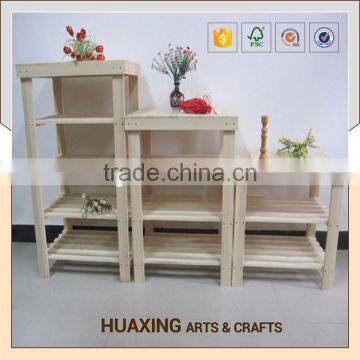 Fancy Wooden Shelf for Home Decoration photo-4