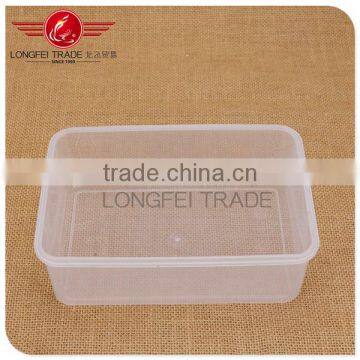 Hot Selling Rectangle Red Plastic Storage Box Set/Stackable Preserving Box photo-4