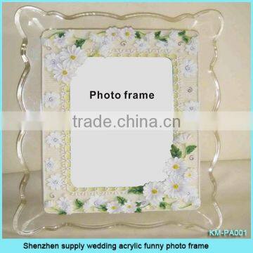 Shenzhen supply wedding acrylic funny photo frame