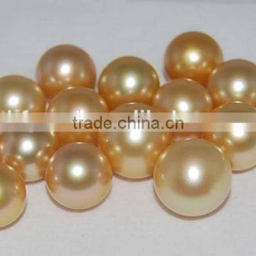 12-13mm Loose Golden South Sea Pearl Price Wholesale