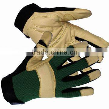 Lava MSS023CU Sheepskin Leather Machanic Hand Safety Gloves