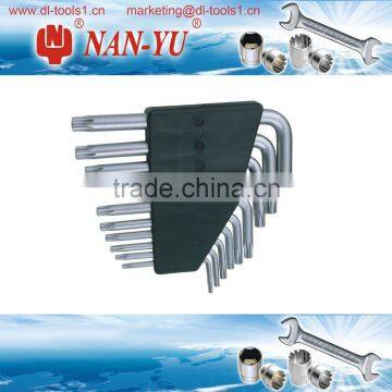 9PC Hollow Star Key Wrench Set Hand Tool