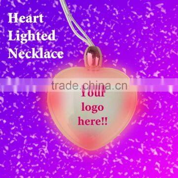 Lighted Heart Shape Necklace