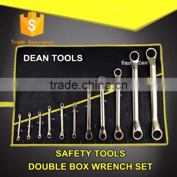 Hot sale machine what is a box end wrench 11 set