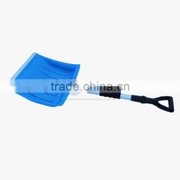 Wholesale Aluminiun Handle Blue Plastic Snow Shovel