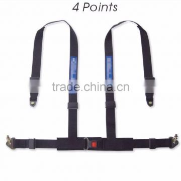 Original Black Colorway Car Safety Belt,racing seat belts,FIA quality belts, 4 point racing harness safety seat belt