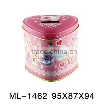 collecting tin box,cute coin box