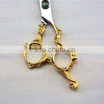 2015 New YF0438Japanese Steel Zodiac Monkey Hair Scissor photo-2