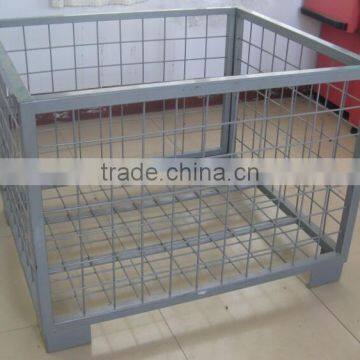 Galvanized Plating Folding Wire Mesh Cages for Goods Storage in Warehouse photo-5