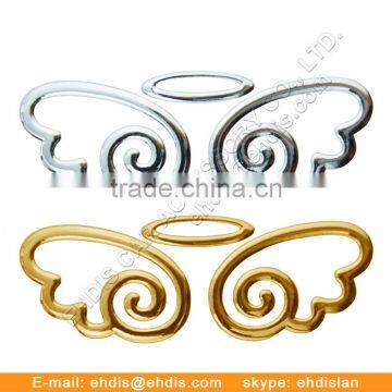 sports car decoration sticker gold blank badge window decal signs