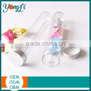 Plastic Test Tube For Packing Candy With Cover