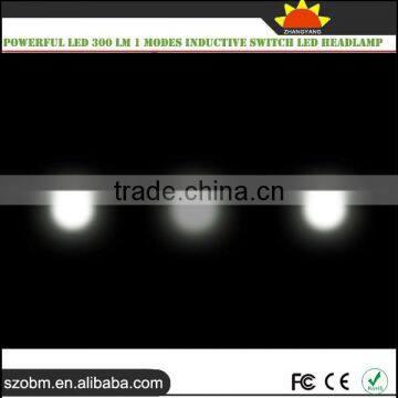 Powerful Led 300 Lm 1 Modes Inductive Switch Led Headlamp photo-4