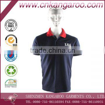 2016 Black Cotton Mens Polo Shirt photo-2