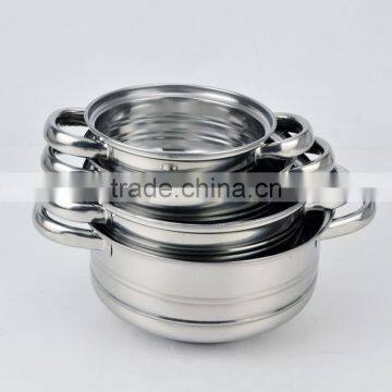 Stainless Steel Sauce Pot Hot Stock Pot Set For Sale photo-5