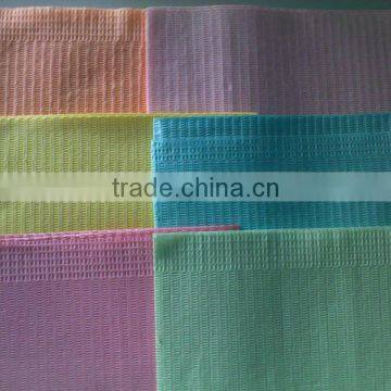 Disposable Paper Plastic Audult Dental Bibs photo-5