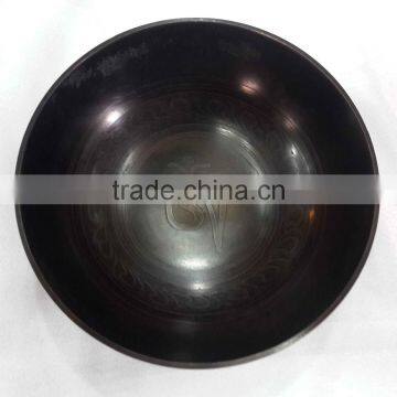 Best Selling Dark Colored Tibetan Meditation Singing Bowl photo-2