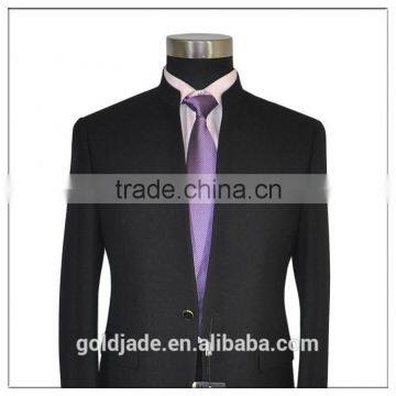 High Level Cutting Custom Tailored Wool Mens Business Suits photo-4