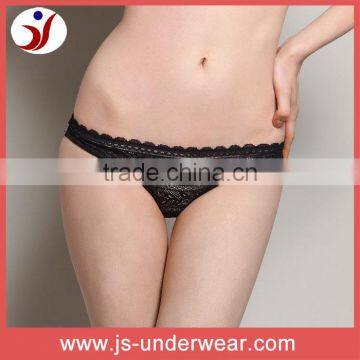 new fashion women black lace sheer sexy adult panty transparent