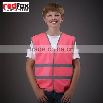 Fashion hi vis children reflective safety vest