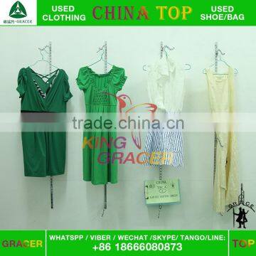 Korea Style Summer Fashion Mixed Dress Stocklot,used Clothing Used Dress photo-3