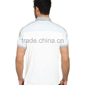 Tri Color Blocked Color Combination Polo Shirt photo-3