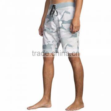 Mens Boardshorts For Daily Surf Sessions Custom Polyester Elastane Beachwear Quick Drying Stretch Fabric Swim Trunk photo-6