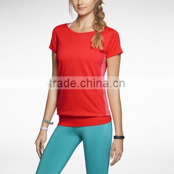 2014 lightweight Seamless sides Womens Training Top