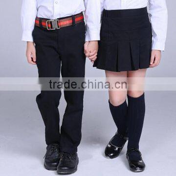 2017 new design navy kaki fashion boys children shool uniform pants