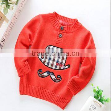 Baby Boys Cotton Sweaters 2015 Knitted Kids Pullover Sweater photo-3