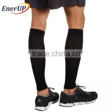 seamless compression gym wear calf leg sleeves