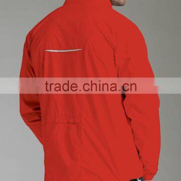 Men's Outdoor Wear Jacket With Reflective Tape Lightweight Windbreaker photo-5