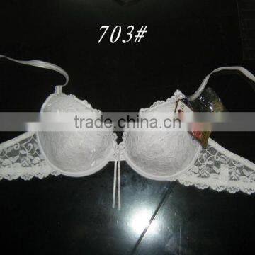 White lace sexy women lingerie bra underwear 703#