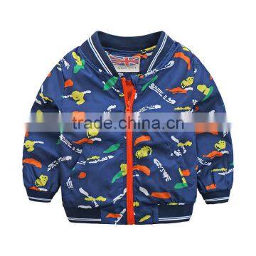 Wholesale children wear zipper kids jacket boys