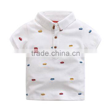 Wholesales Summer Kids Boys Casual Printing Polo T-shirt photo-5